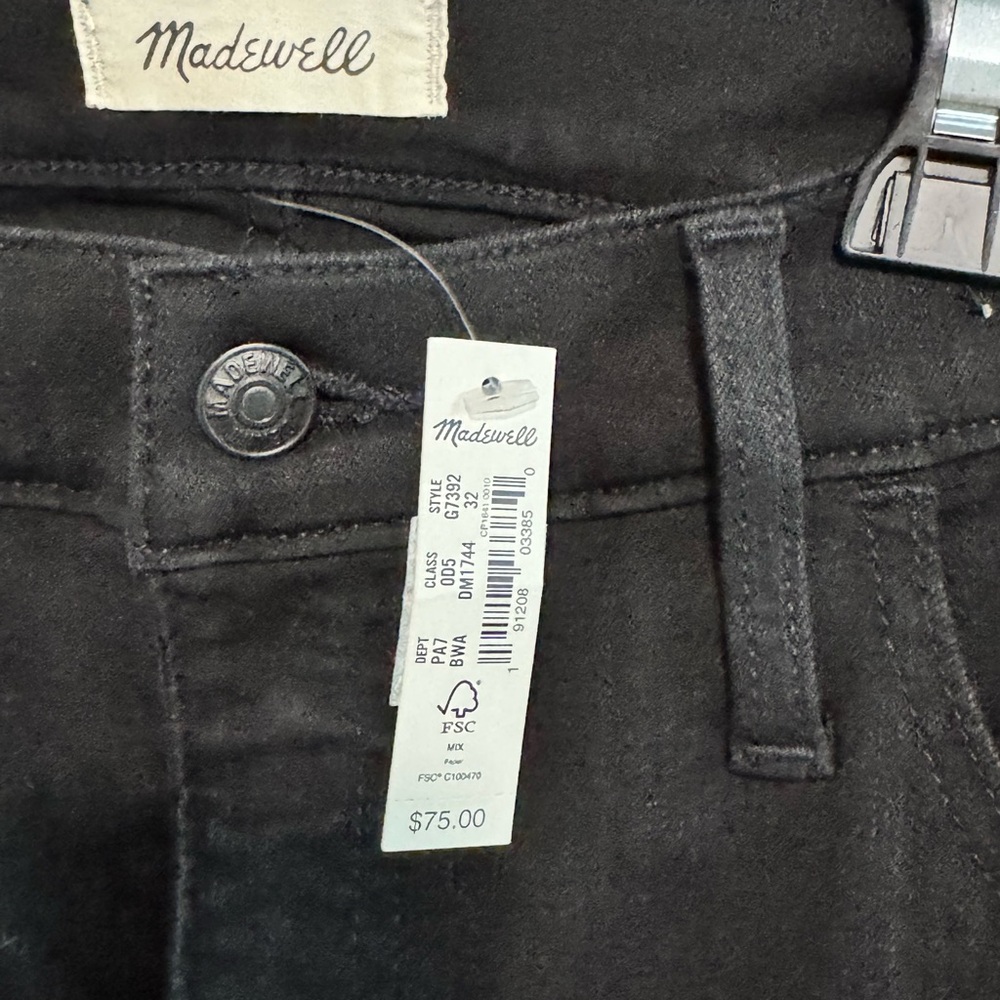 Madewell Roadtripper Women's Black Skinny Jeans